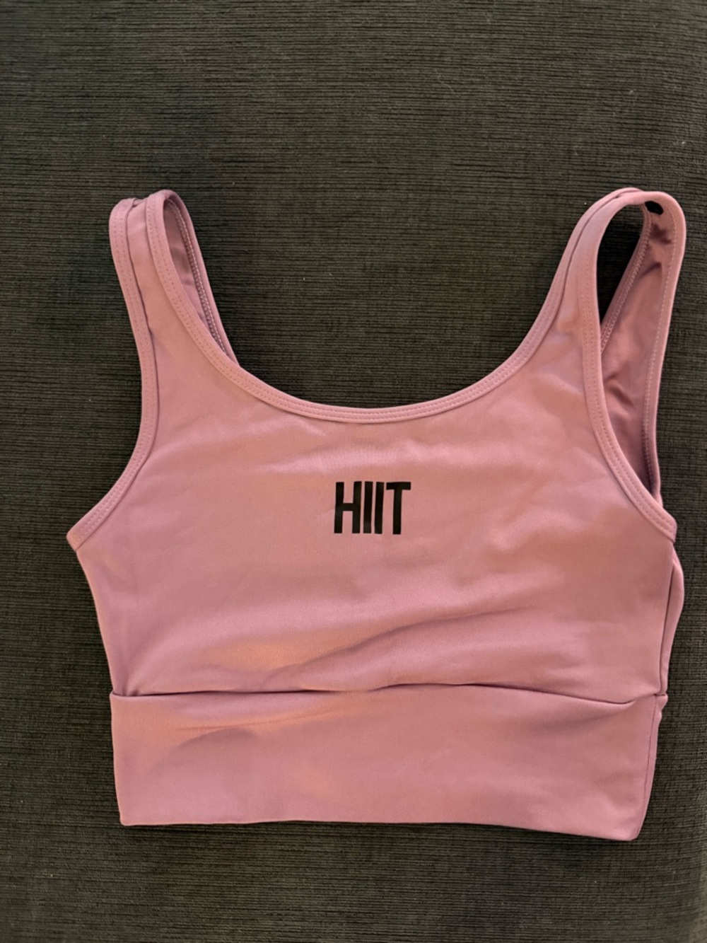 ASOS Pink Cropped HIIT Sports Tank